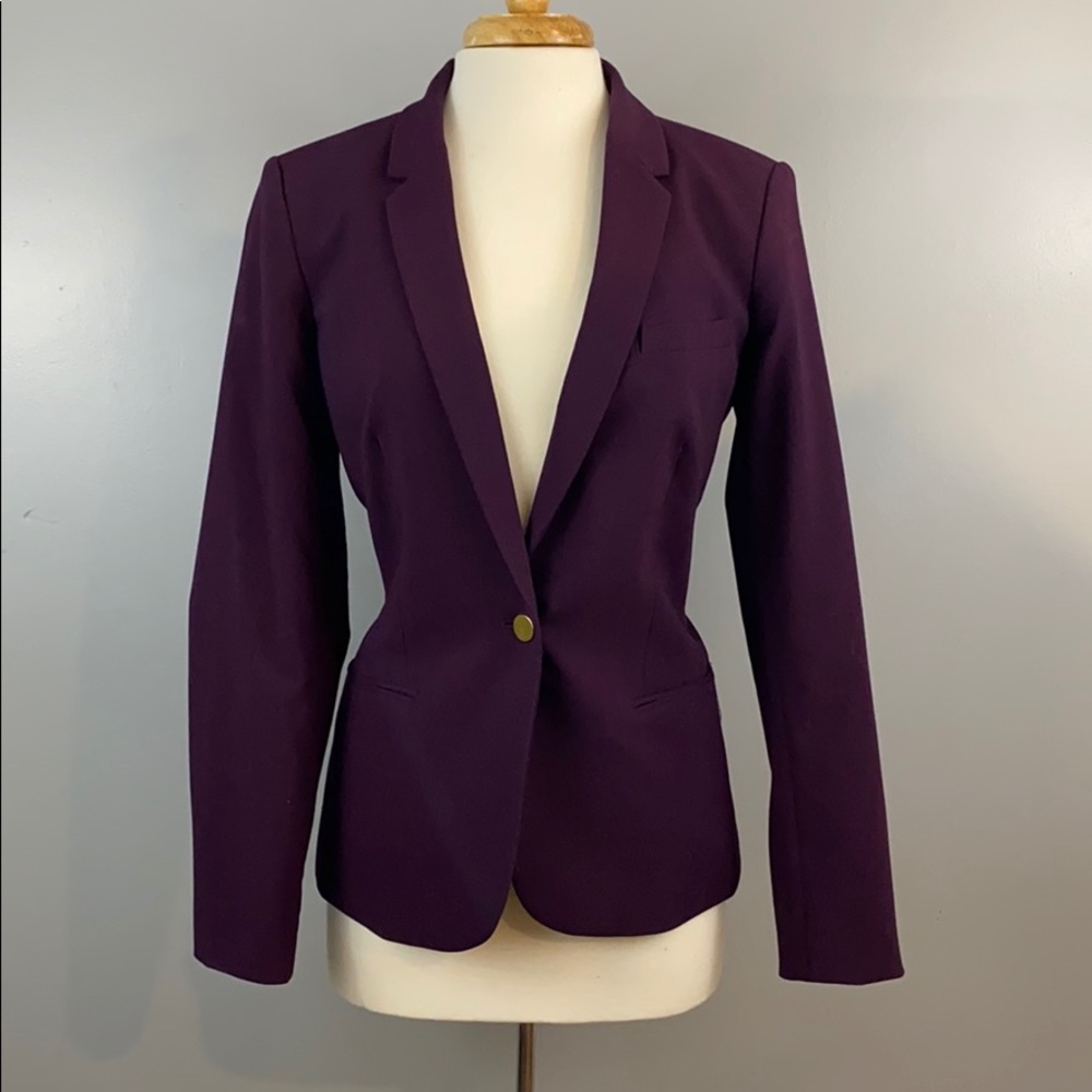 COPY - Calvin Klein deep purple blazer